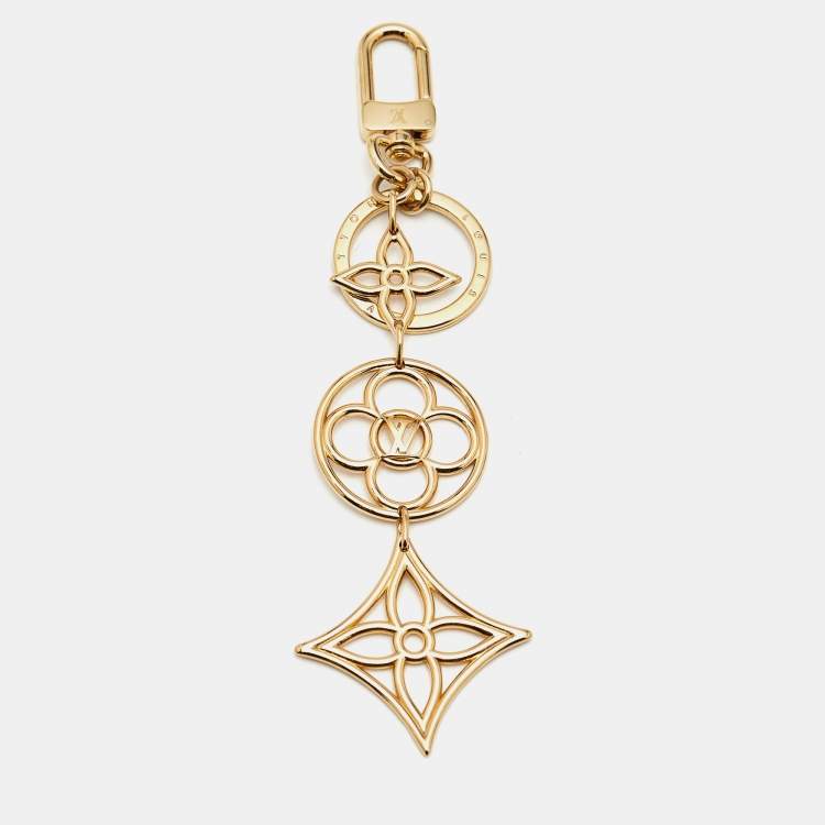 مملوكة مسبقًا Louis Vuitton Bloomy Gold Tone Bag Charm