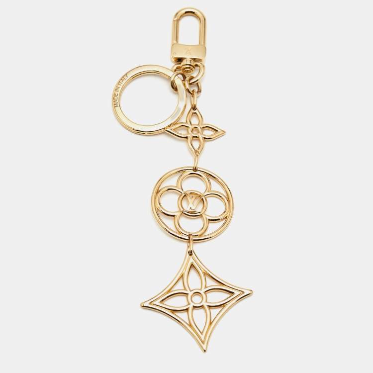 مملوكة مسبقًا Louis Vuitton Bloomy Gold Tone Bag Charm