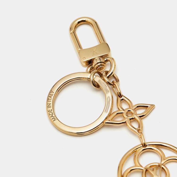مملوكة مسبقًا Louis Vuitton Bloomy Gold Tone Bag Charm