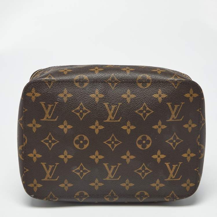 Pre Owned Louis Vuitton Packing Monogram Canvas Cube Case
