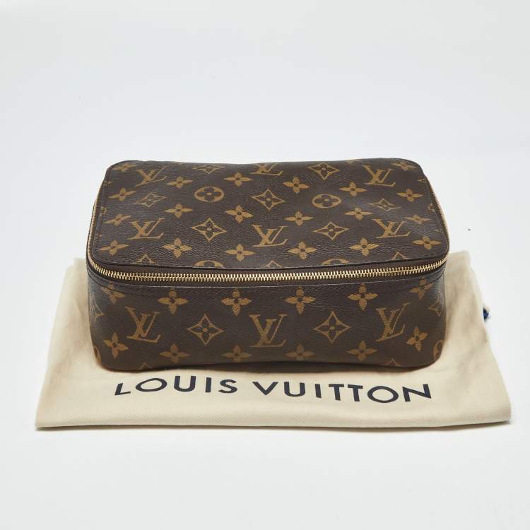 Pre Owned Louis Vuitton Packing Monogram Canvas Cube Case