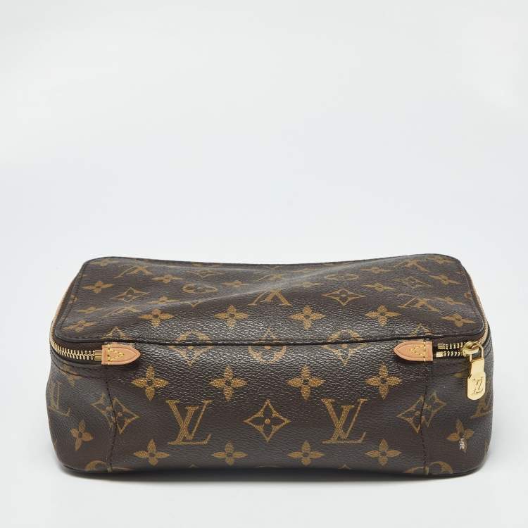 Pre Owned Louis Vuitton Packing Monogram Canvas Cube Case