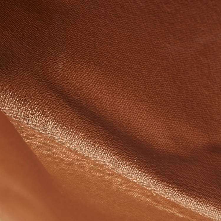 Pre Owned Louis Vuitton Poche Document Portfolio Monogram Canvas Case