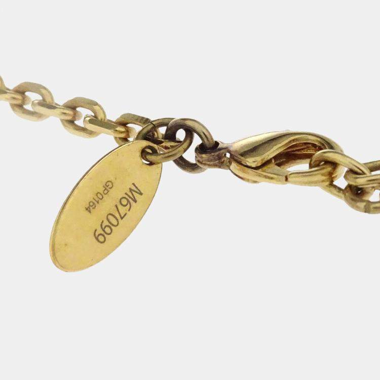 Pre Owned Louis Vuitton Collier Unclusion Art Deco Necklace