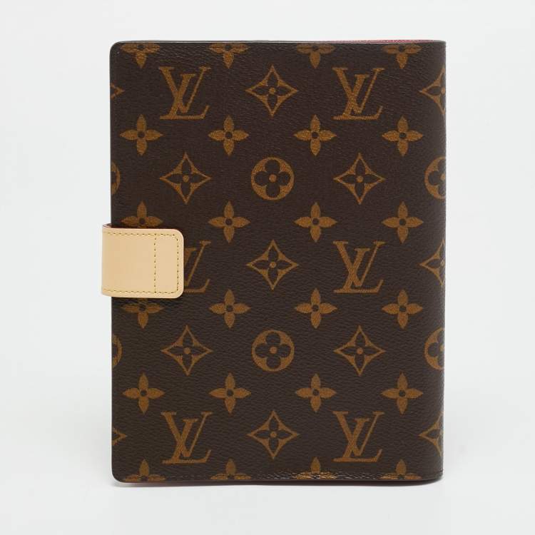 Pre Owned Louis Vuitton Paul MM Monogram Canvas Notebook Cover