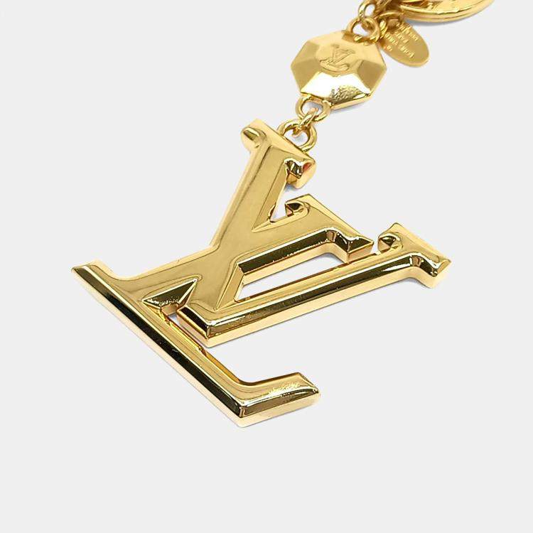 Pre Owned Louis Vuitton Facet Keychain And Bag Charm