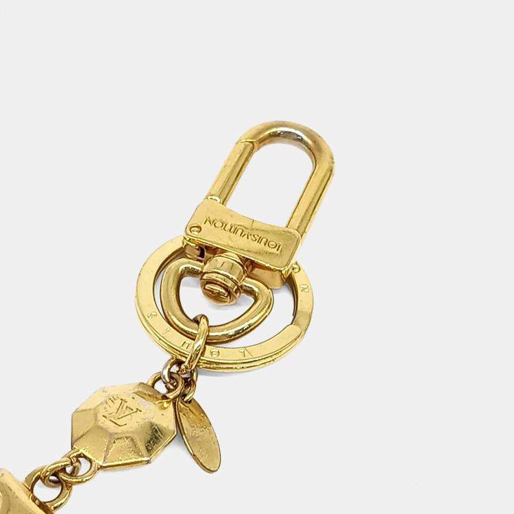 Pre Owned Facet Keyring And Bag Charm