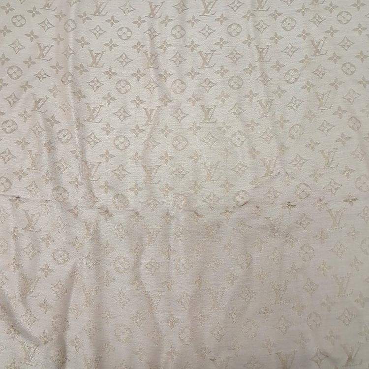 Pre Owned Louis Vuitton Monogram Denim Shawl