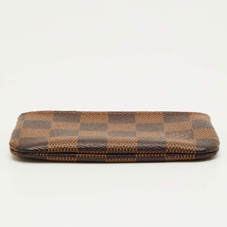 Pre Owned Louis Vuitton Damier Ebene Canvas Key Pouch