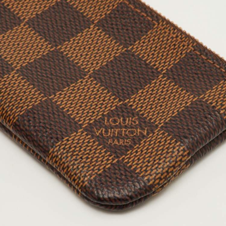 Pre Owned Louis Vuitton Damier Ebene Canvas Key Pouch