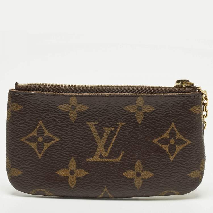 Pre Owned Louis Vuitton Monogram Canvas Key Pouch