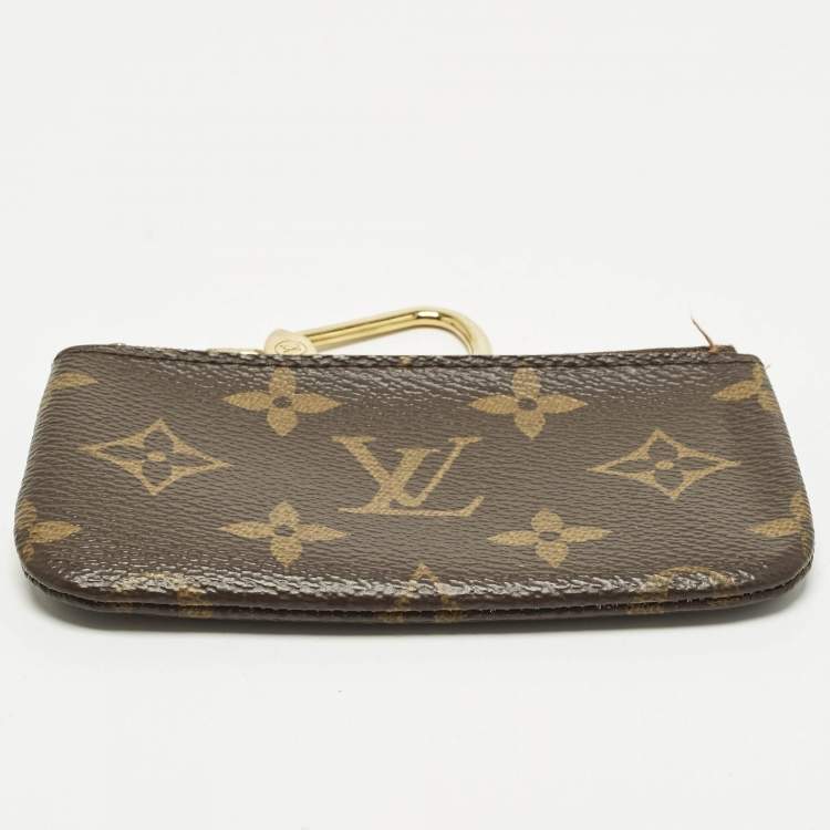 Pre Owned Louis Vuitton Monogram Canvas Key Pouch