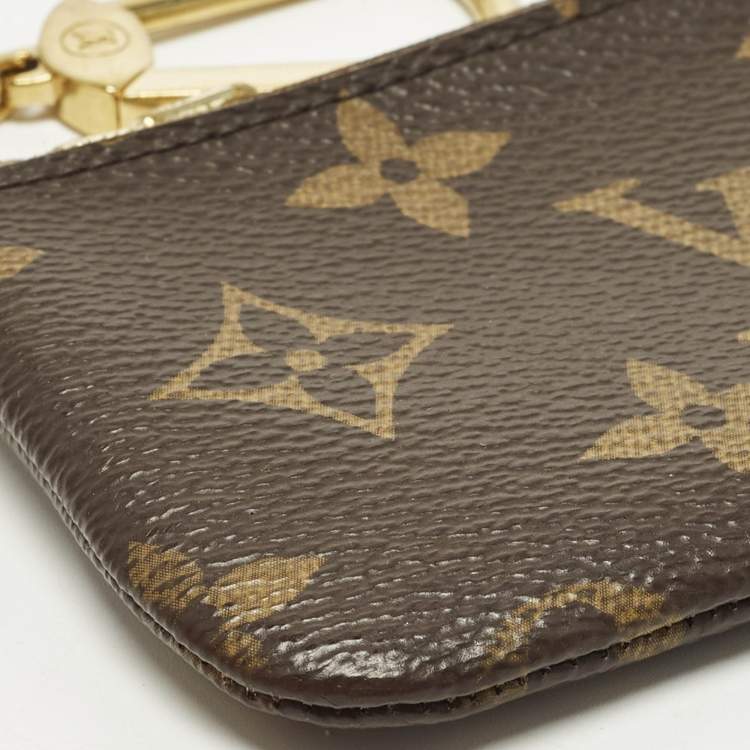 Pre Owned Louis Vuitton Monogram Canvas Key Pouch