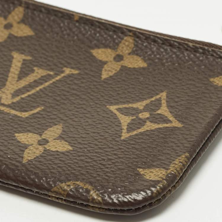 Pre Owned Louis Vuitton Monogram Canvas Key Pouch