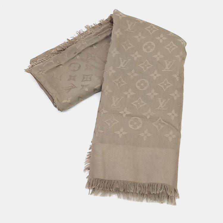 Pre Owned Louis Vuitton Lurex Shawl
