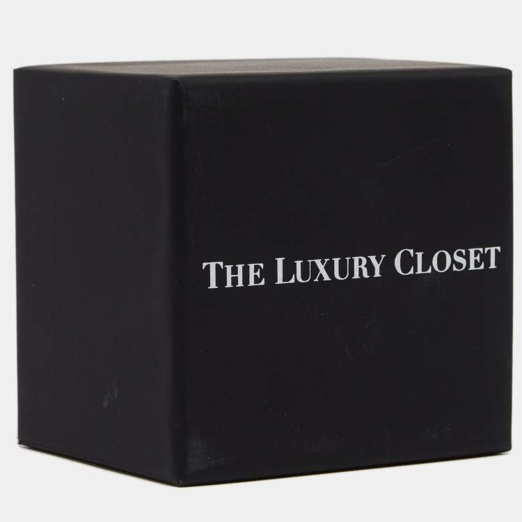 Pre Owned Louis Vuitton Damier The Keepall Silver Tone Charm Keychain