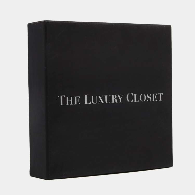 Pre Owned Louis Vuitton LV Iconic Crystals Gold Tone Necklace