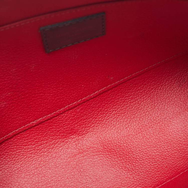 Pre Owned  Louis Vuitton Cosmetic GM Damier Ebene Canvas Pouch 