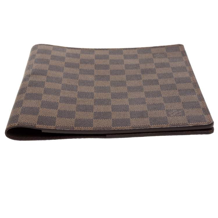 مملوكة مسبقًا Louis Vuitton Damier Ebene Canvas Agenda Cover