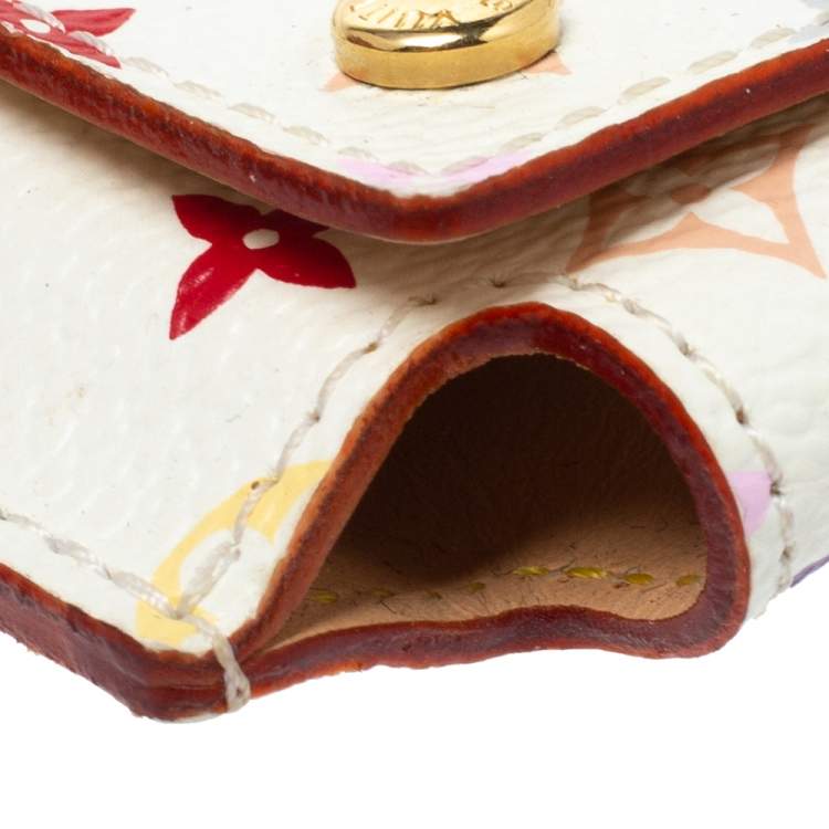 Pre Owned Louis Vuitton White Monogram Multicolore Canvas iPod Case