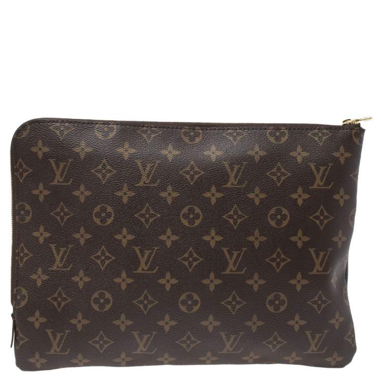 Pre Owned Louis Vuitton Monogram Canvas Poche Documents Portfolio Case