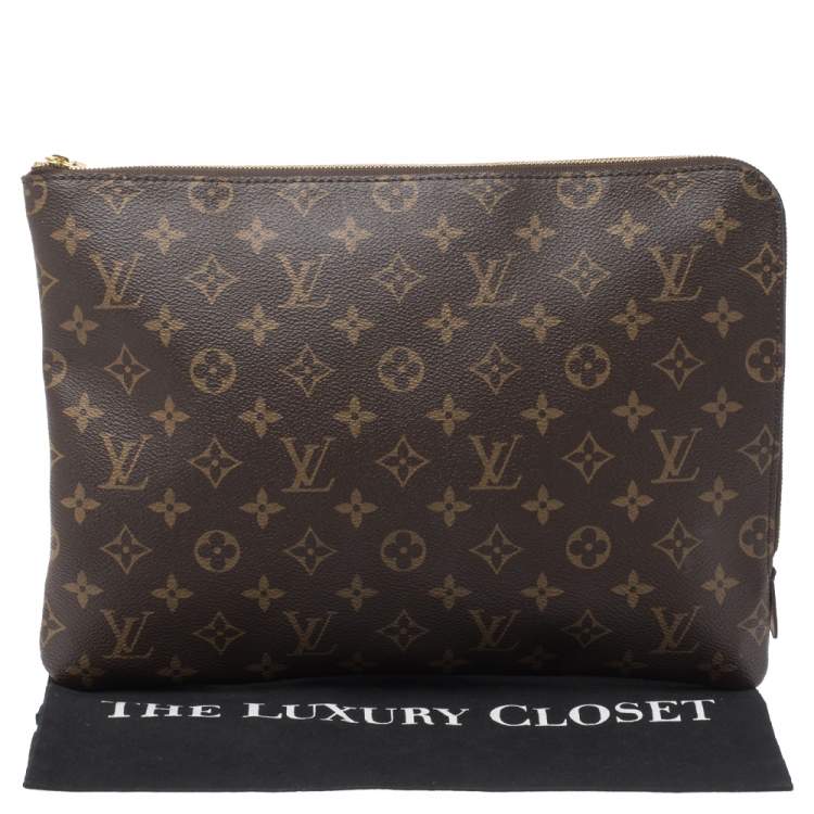 Pre Owned Louis Vuitton Monogram Canvas Poche Documents Portfolio Case
