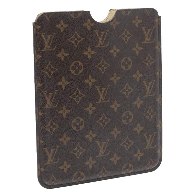 Pre Owned Louis Vuitton Monogram Canvas iPad Case