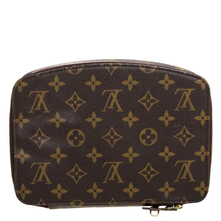 Pre Owned Louis Vuitton Monogram Canvas Monte Carlo Jewellery Box