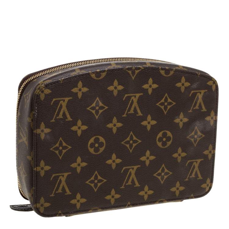 Pre Owned Louis Vuitton Monogram Canvas Monte Carlo Jewellery Box
