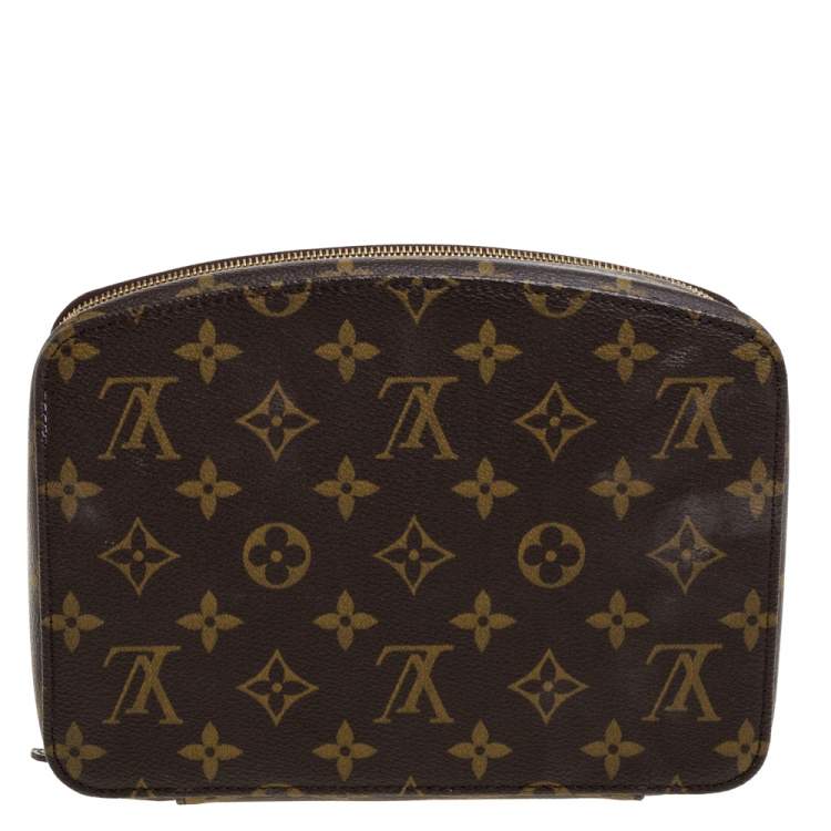 Pre Owned Louis Vuitton Monogram Canvas Monte Carlo Jewellery Box