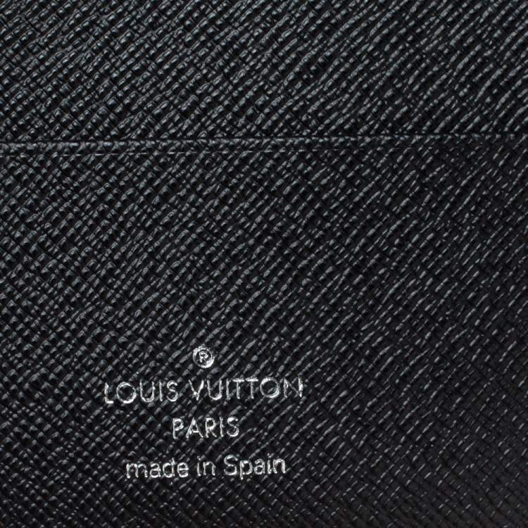 Pre Owned Louis Vuitton Damier Graphite Canvas Passport Case