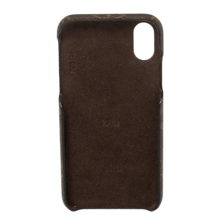 Pre Owned Louis Vuitton Monogram Canvas Charms iPhone X/Xs Case