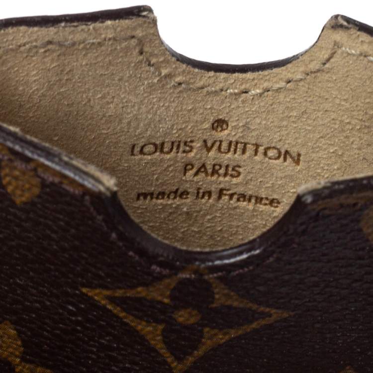 Pre Owned Louis Vuitton Brown Monogram Coated Canvas iPhone Case