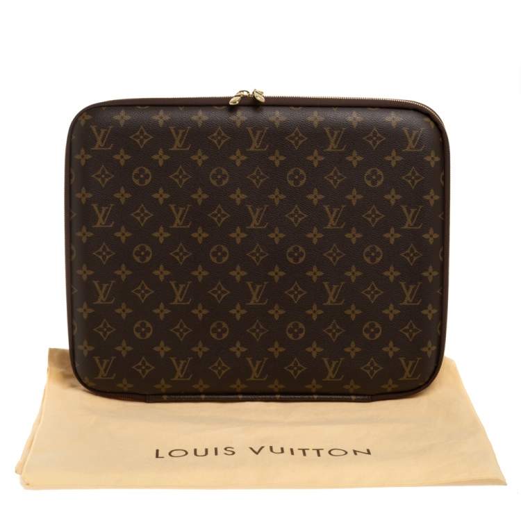 Pre Owned Louis Vuitton Monogram Canvas 15" Laptop Sleeve