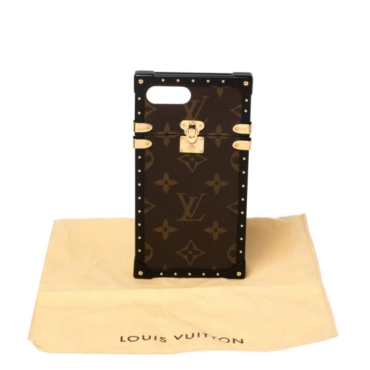 Pre Owned Louis Vuitton Monogram Canvas Eye Trunk iPhone 7 Plus Case