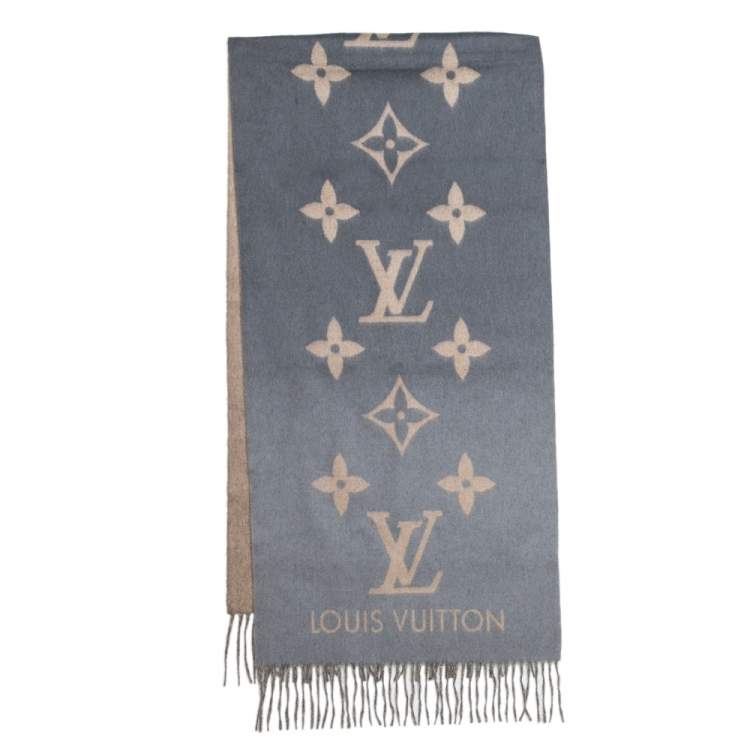 Louis Vuitton Monogram Gradient Reykjavik Cashmere Scarf - Grey Scarves and  Shawls, Accessories - LOU813265