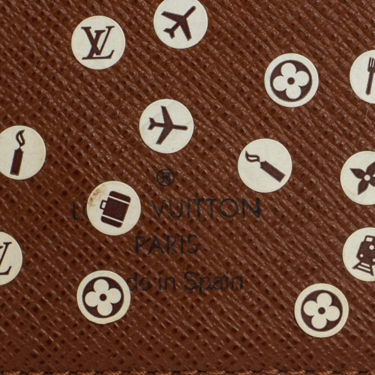 Pre Owned Louis Vuitton Monogram Canvas Small Ring Agenda Cover