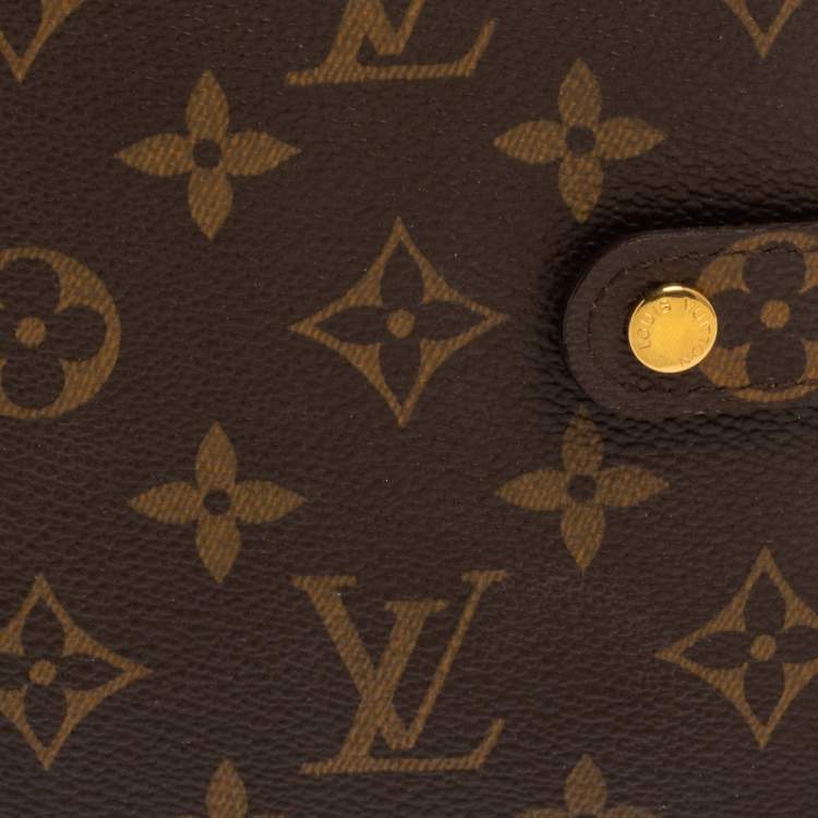Pre Owned Louis Vuitton Monogram Canvas Small Ring Agenda Cover