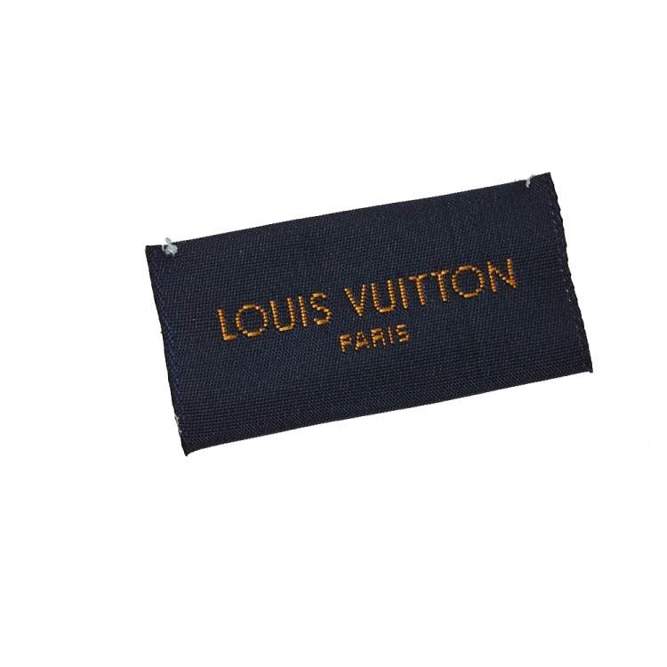 Pre Owned Louis Vuitton Rose Giant Id Silk Square Scarf