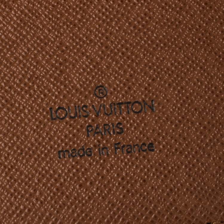 Pre Owned Louis Vuitton Monogram Canvas Large Ring Agenda Cover