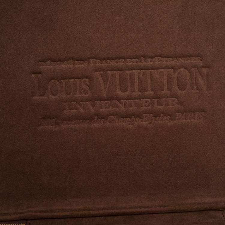 Pre Owned Louis Vuitton Damier Ebene Canvas Sleeve PM Laptop Bag