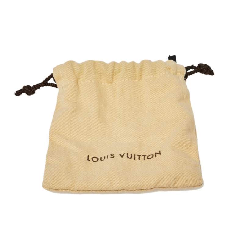 Pre Owned Louis Vuitton Two Tone Love Letters Timeless Long Necklace