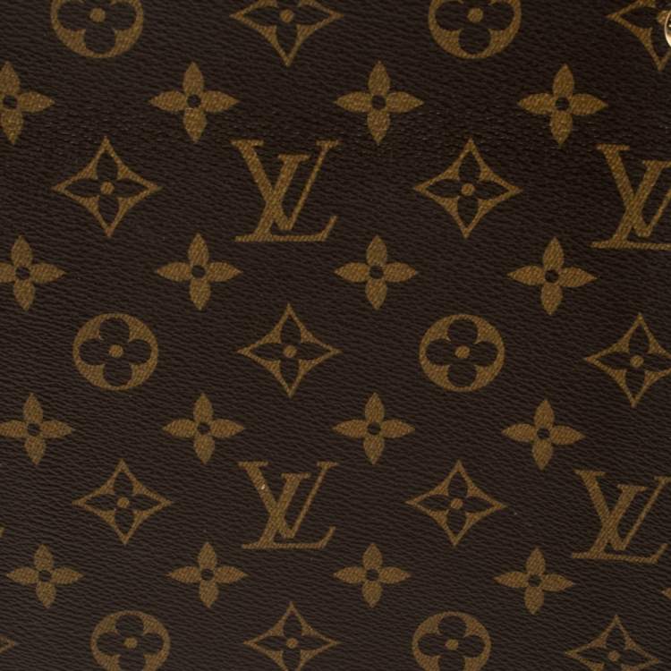 Pre Owned Louis Vuitton Brown Monogram Canvas Foldable iPad Case