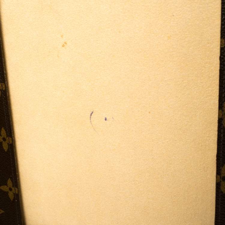 Pre Owned Louis Vuitton Brown Monogram Canvas Foldable iPad Case