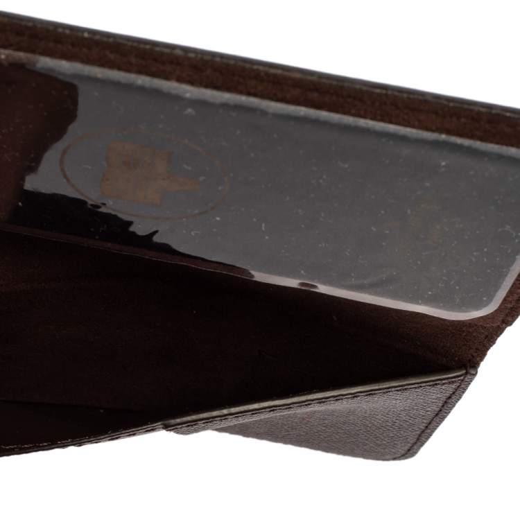 مملوكة مسبقًا Louis Vuitton Damier Ebene Canvas iPhone 7/8 Plus Folio Case