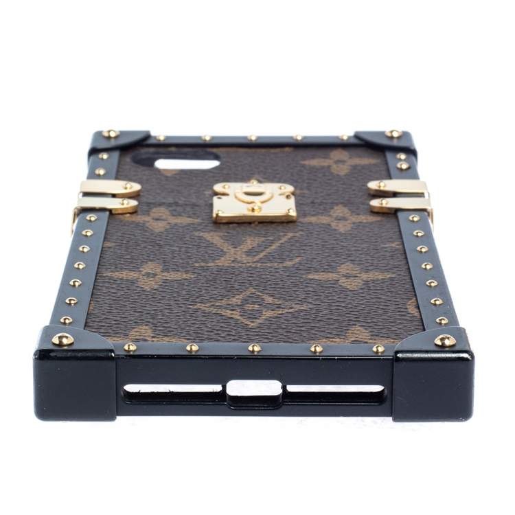 Pre Owned Louis Vuitton Monogram Canvas Eye Trunk iPhone 7 Case