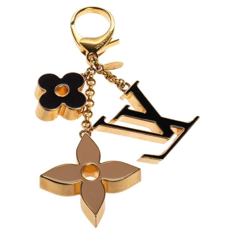 Louis Vuitton Fleur de Monogram Chain Key Holder and Bag Charm Louis  Vuitton