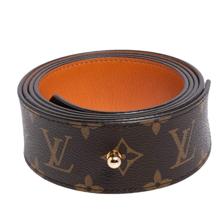 Louis Vuitton Monogram Canvas Tie The Knot Belt 90 CM Louis