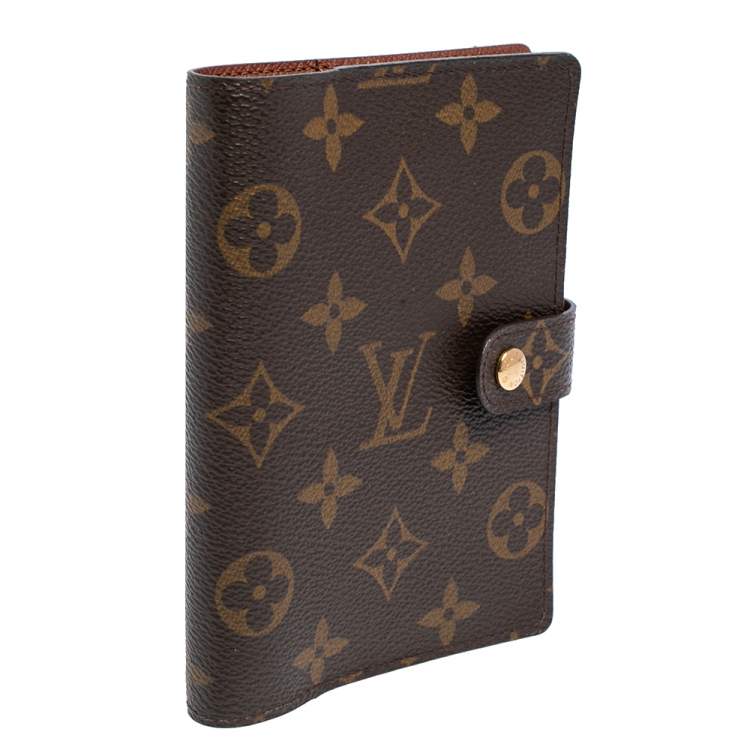 مملوكة مسبقًا Louis Vuitton Monogram Canvas Small Ring Agenda Cover