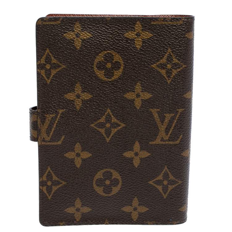 مملوكة مسبقًا Louis Vuitton Monogram Canvas Small Ring Agenda Cover